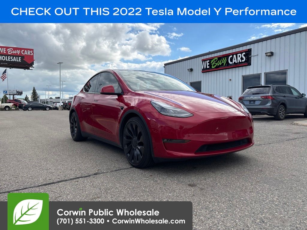 2022 Tesla Model Y Performance Dual Motor All-Wheel Drive's photo