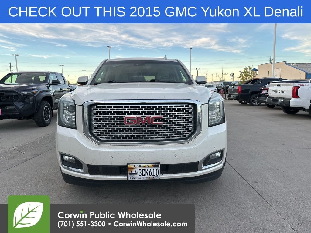 Used 2015 GMC Yukon XL 1500 Denali SUV