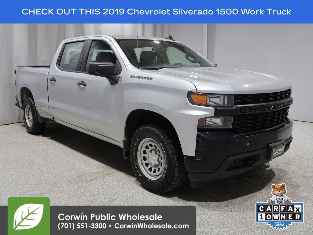 2019 Chevrolet Silverado 1500 Work Truck 1WT 4X4 Crew Cab Short Box's photo