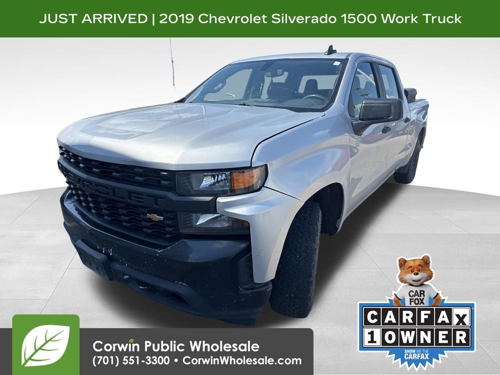 2019 Chevrolet Silverado 1500 Work Truck 1WT 4X4 Crew Cab Short Box's photo
