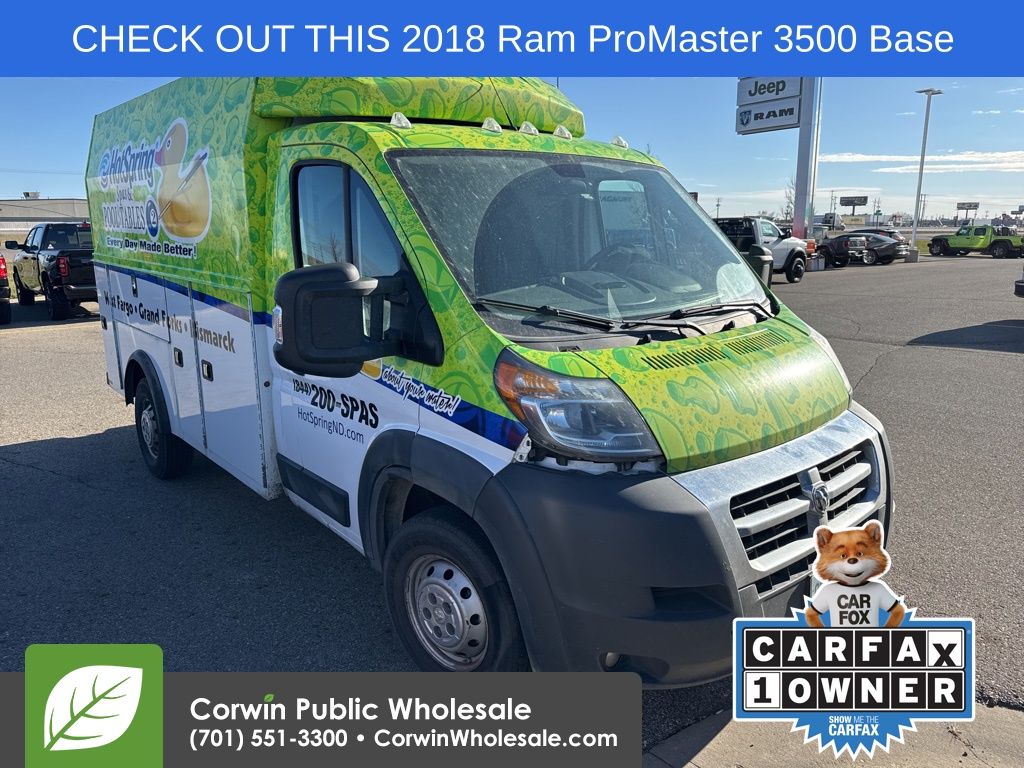2018 RAM ProMaster Cutaway Base