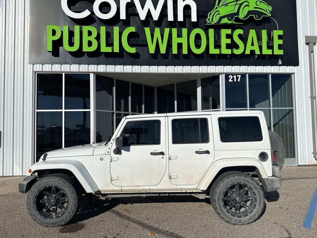 Used 2015 Jeep Wrangler Unlimited Sahara 4x4 SUV