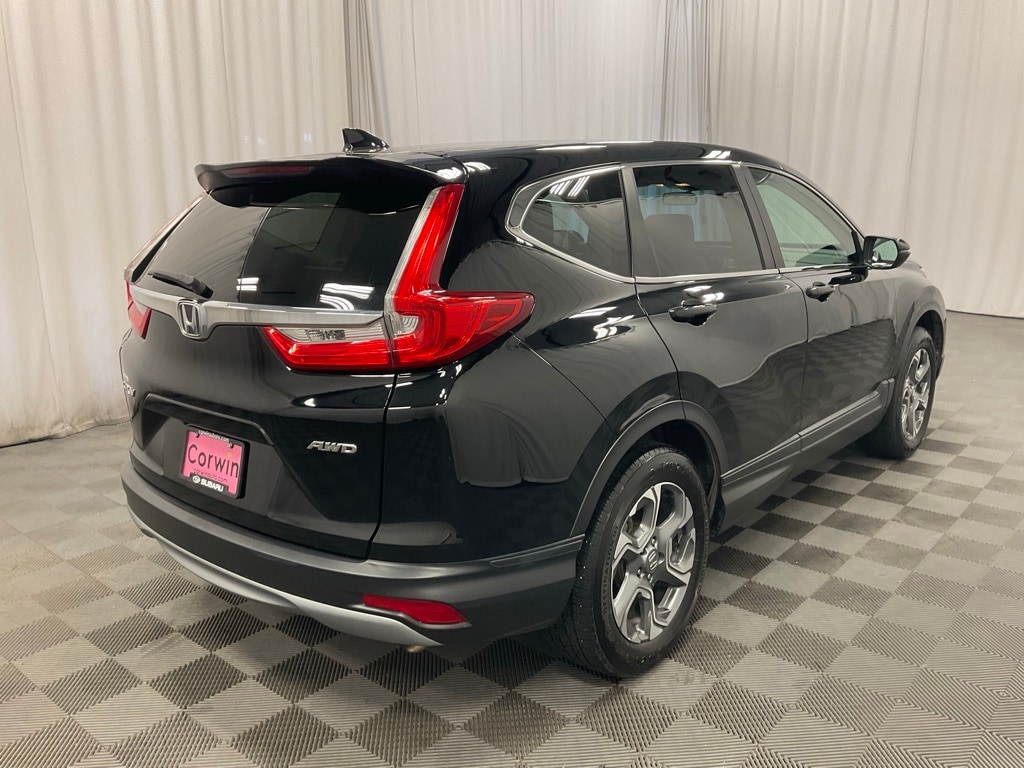Used 2018 Honda CR-V EX with VIN 2HKRW2H5XJH650783 for sale in Moorhead, Minnesota