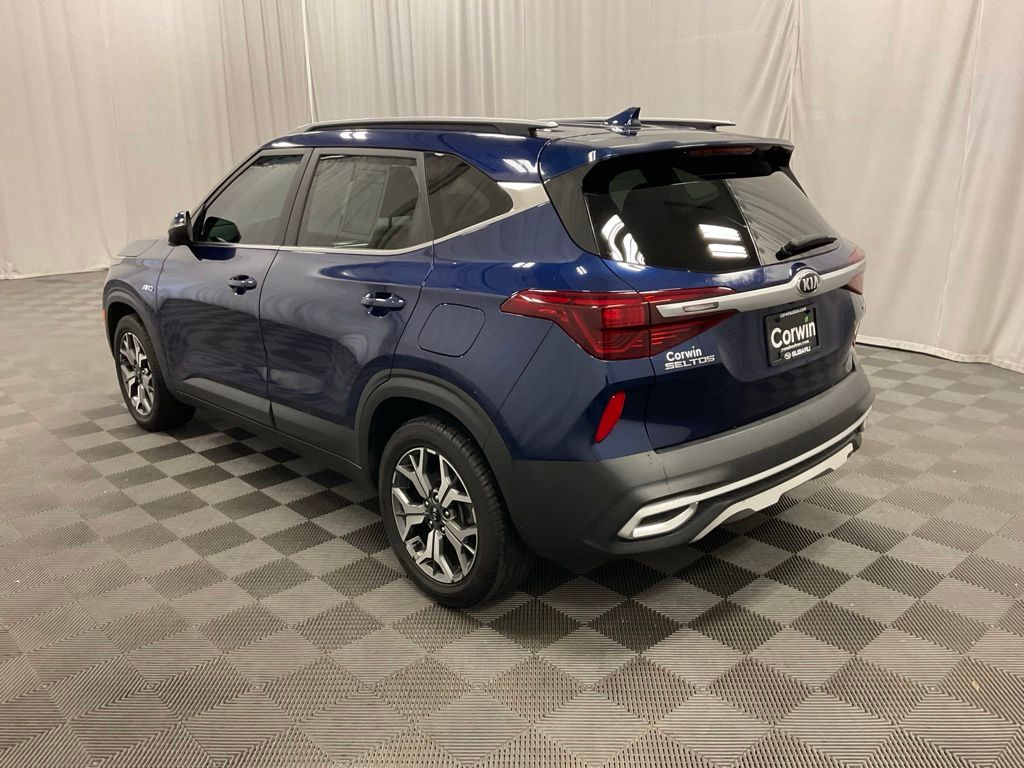 Used 2021 Kia Seltos EX with VIN KNDERCAA1M7067014 for sale in Moorhead, Minnesota
