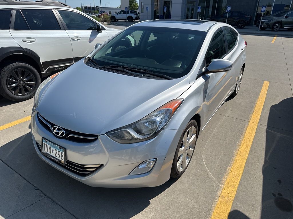 Used 2012 Hyundai Elantra Limited with VIN 5NPDH4AE4CH131077 for sale in Moorhead, Minnesota