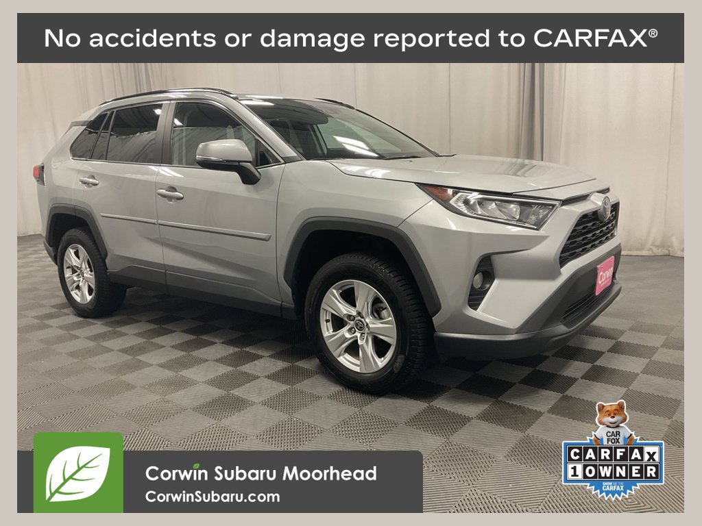 Used 2021 Toyota RAV4 XLE with VIN 2T3P1RFV9MW224310 for sale in Moorhead, Minnesota