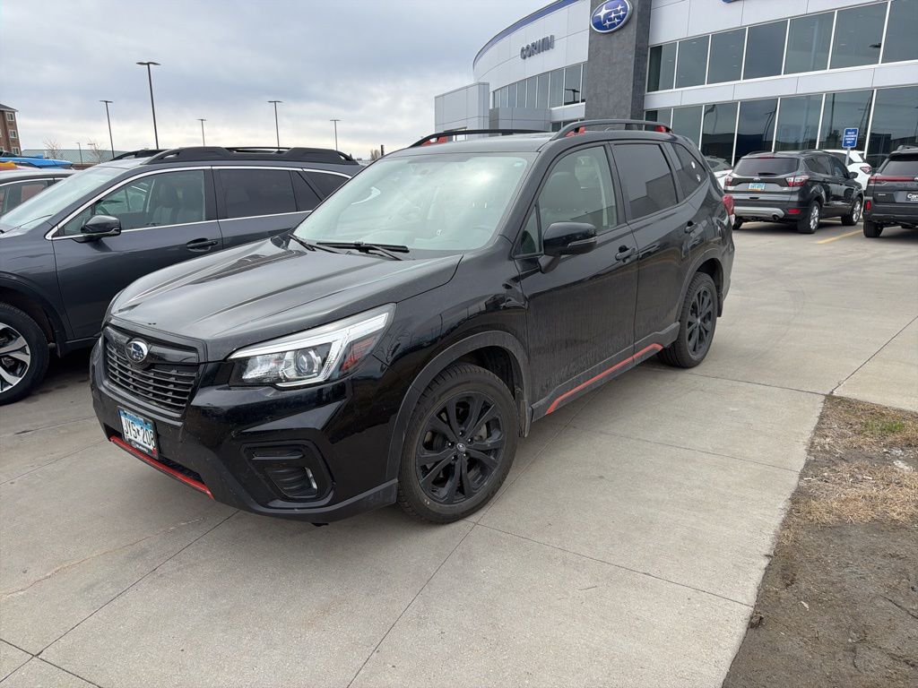 Used 2019 Subaru Forester Sport with VIN JF2SKAPCXKH424008 for sale in Moorhead, Minnesota