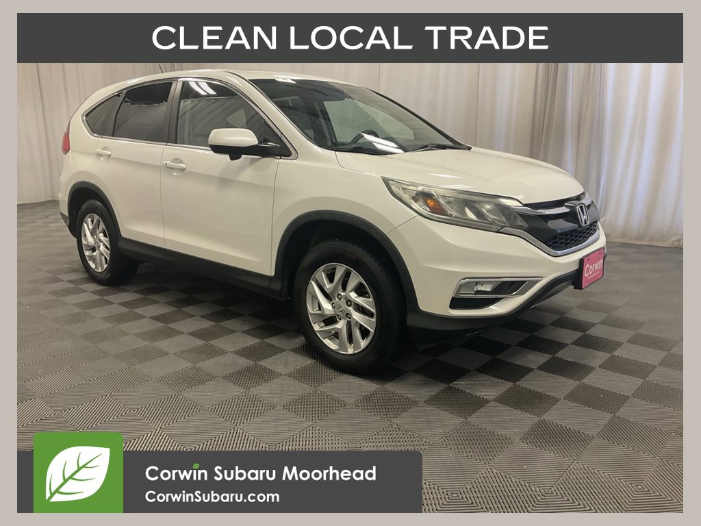 Used 2015 Honda CR-V EX with VIN 5J6RM4H5XFL059156 for sale in Moorhead, Minnesota