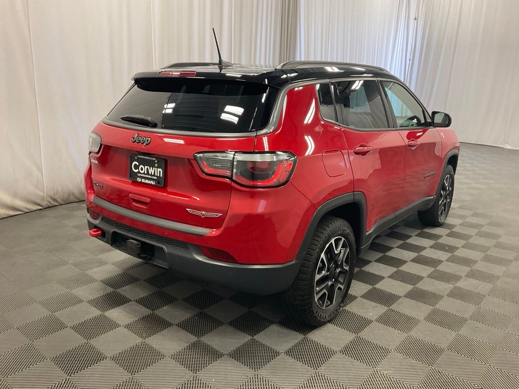 Used 2020 Jeep Compass Trailhawk with VIN 3C4NJDDB6LT248668 for sale in Moorhead, Minnesota