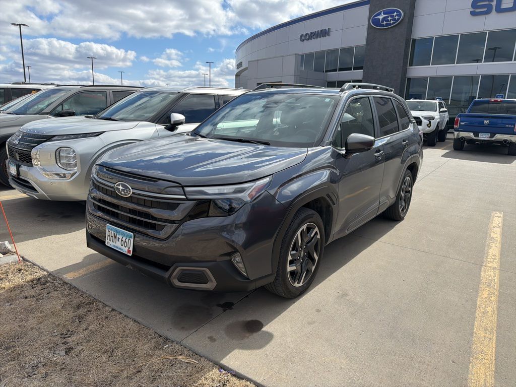 Used 2025 Subaru Forester Limited with VIN JF2SLDRC9SH483935 for sale in Moorhead, Minnesota