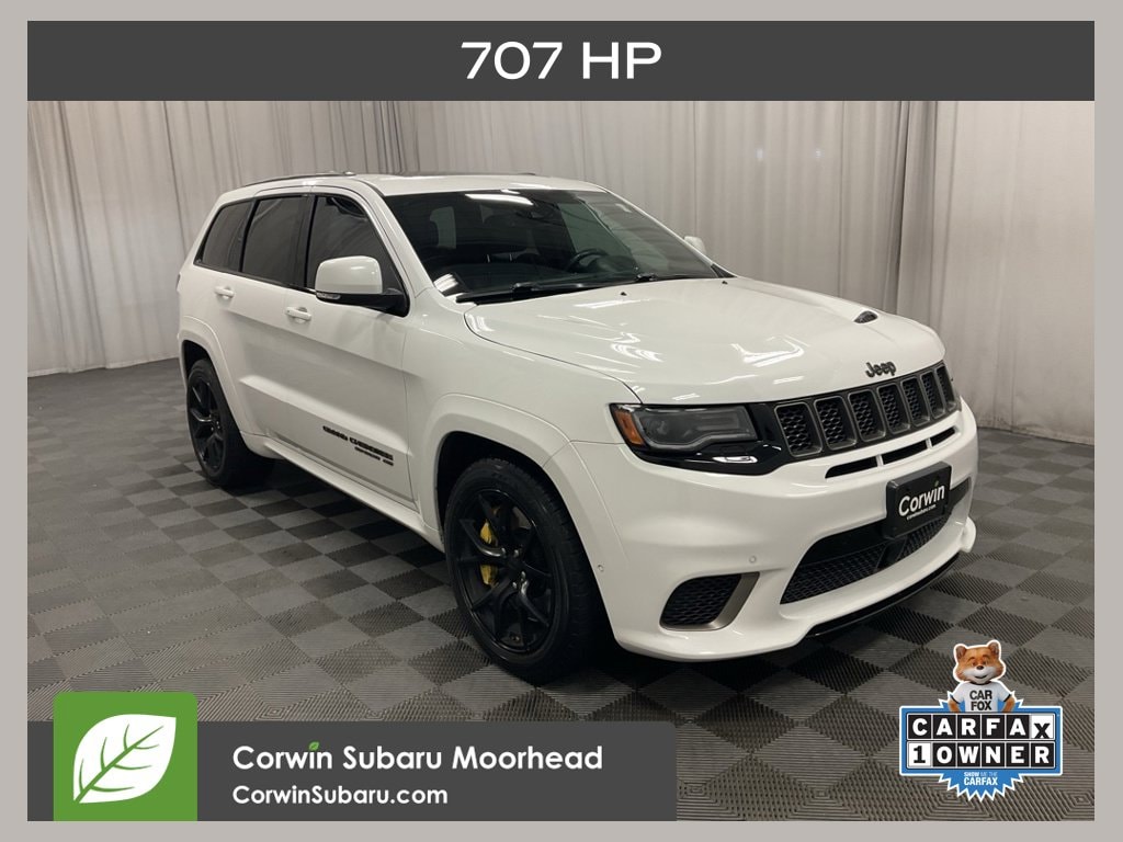 Used 2021 Jeep Grand Cherokee Trackhawk with VIN 1C4RJFN95MC822716 for sale in Moorhead, Minnesota