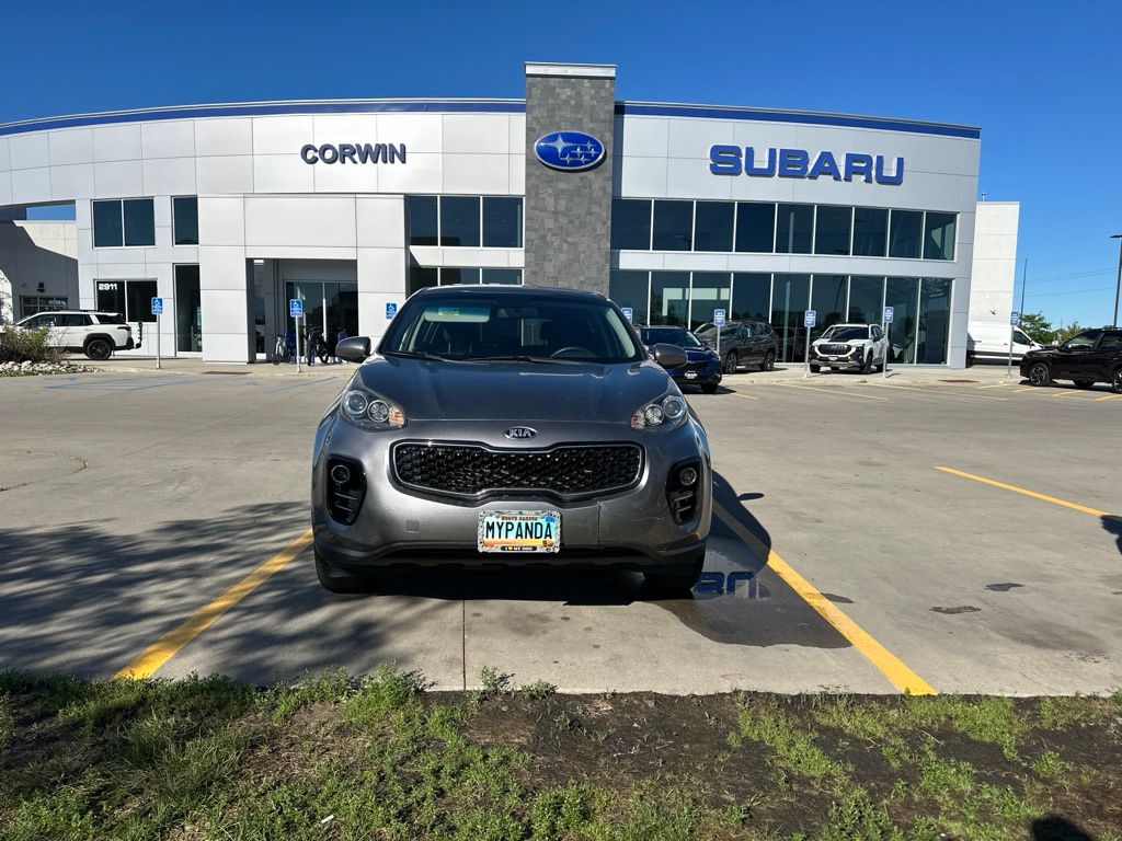 Used 2018 Kia Sportage LX with VIN KNDPMCAC2J7350087 for sale in Moorhead, Minnesota