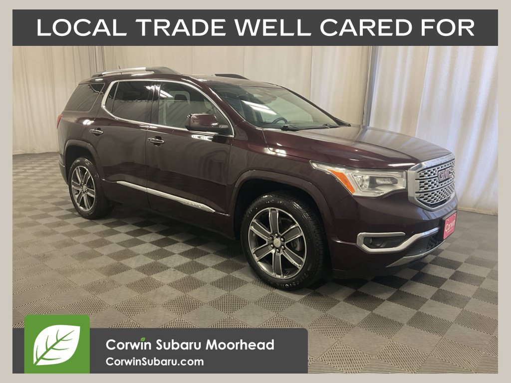 Used 2017 GMC Acadia Denali with VIN 1GKKNXLS9HZ190182 for sale in Moorhead, Minnesota