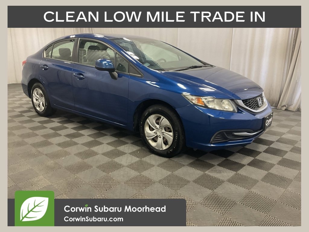 Used 2013 Honda Civic LX with VIN 19XFB2F52DE268564 for sale in Moorhead, Minnesota
