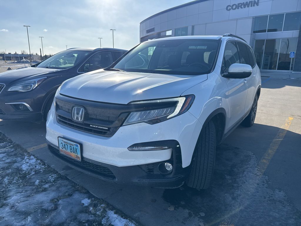 Used 2021 Honda Pilot Black Edition with VIN 5FNYF6H71MB042190 for sale in Moorhead, Minnesota