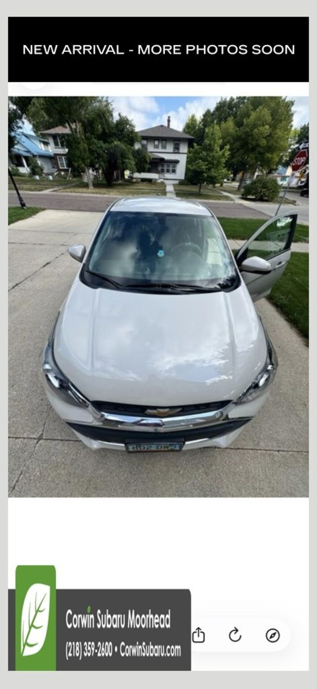 Used 2020 Chevrolet Spark LT w/1LT CVT Hatchback