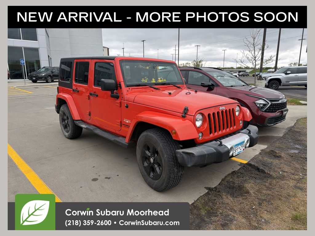 2015 Jeep Wrangler Sahara's photo