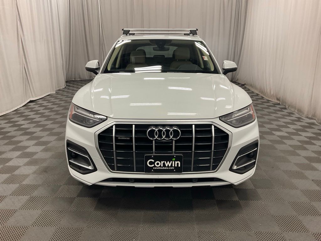 Used 2021 Audi Q5 Premium Plus with VIN WA1BAAFYXM2069288 for sale in Moorhead, Minnesota