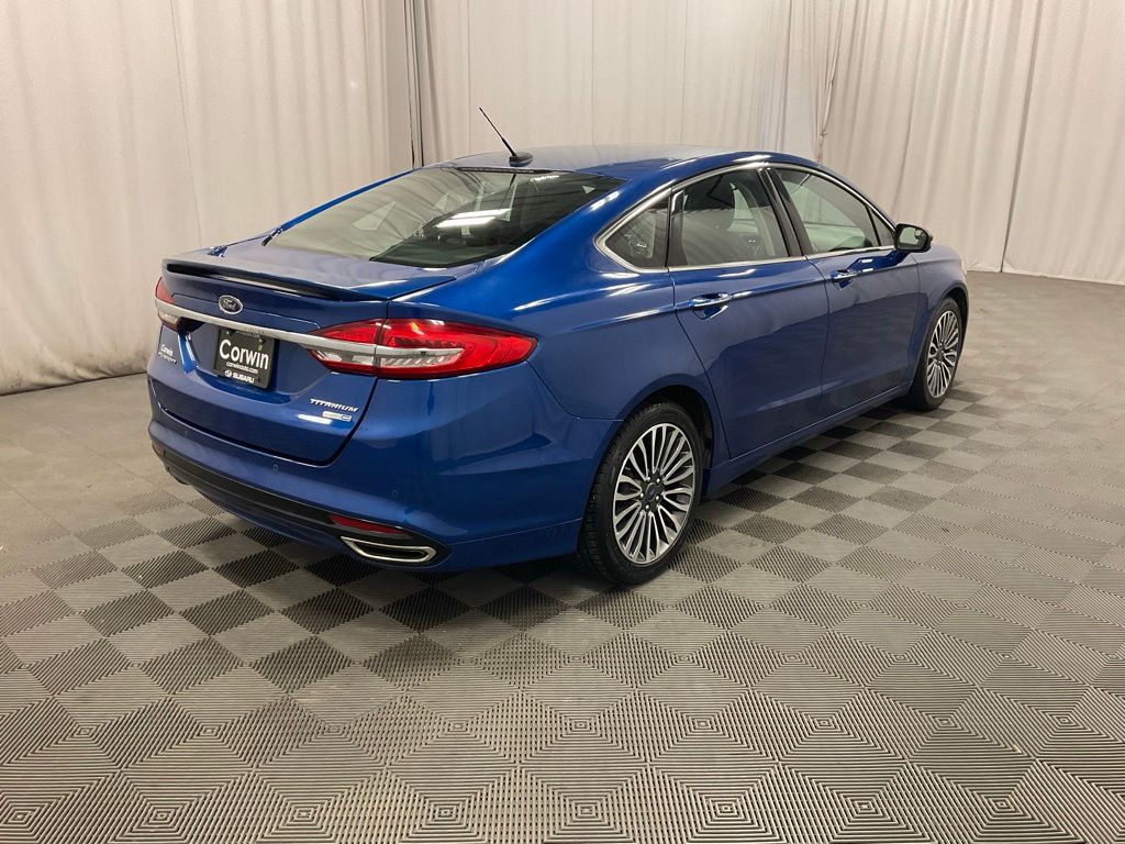 Used 2018 Ford Fusion Titanium with VIN 3FA6P0D98JR168300 for sale in Moorhead, Minnesota