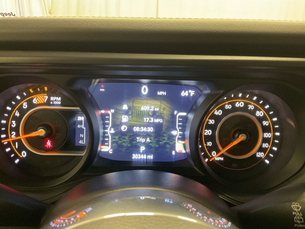 Used 2025 Jeep Wrangler 4-Door Sahara with VIN 1C4PJXEN8SW528068 for sale in Moorhead, Minnesota