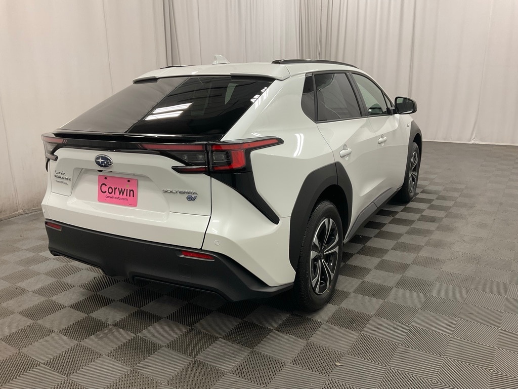 Used 2025 Subaru Solterra Premium with VIN JTMABABA6SA101115 for sale in Moorhead, MN