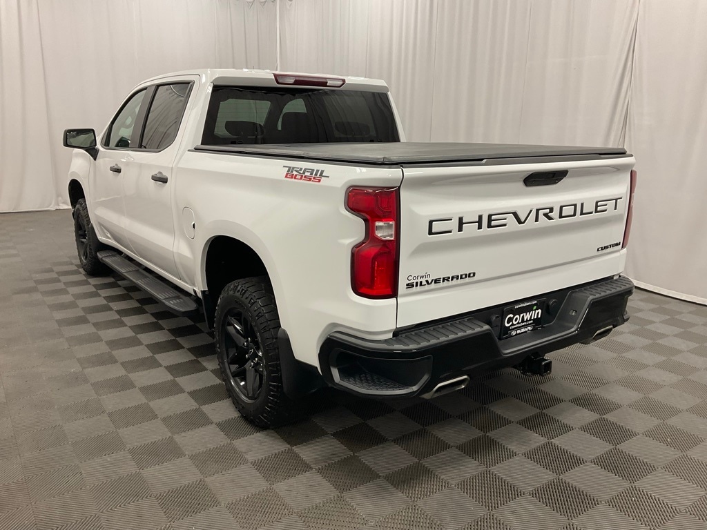 Used 2021 Chevrolet Silverado 1500 Custom Trail Boss Truck Crew Cab