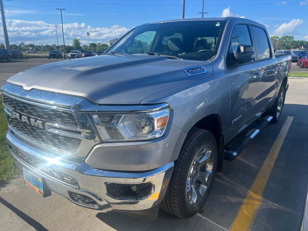 Used 2022 RAM Ram 1500 Pickup Big Horn/Lone Star with VIN 1C6SRFFT8NN447812 for sale in Moorhead, Minnesota