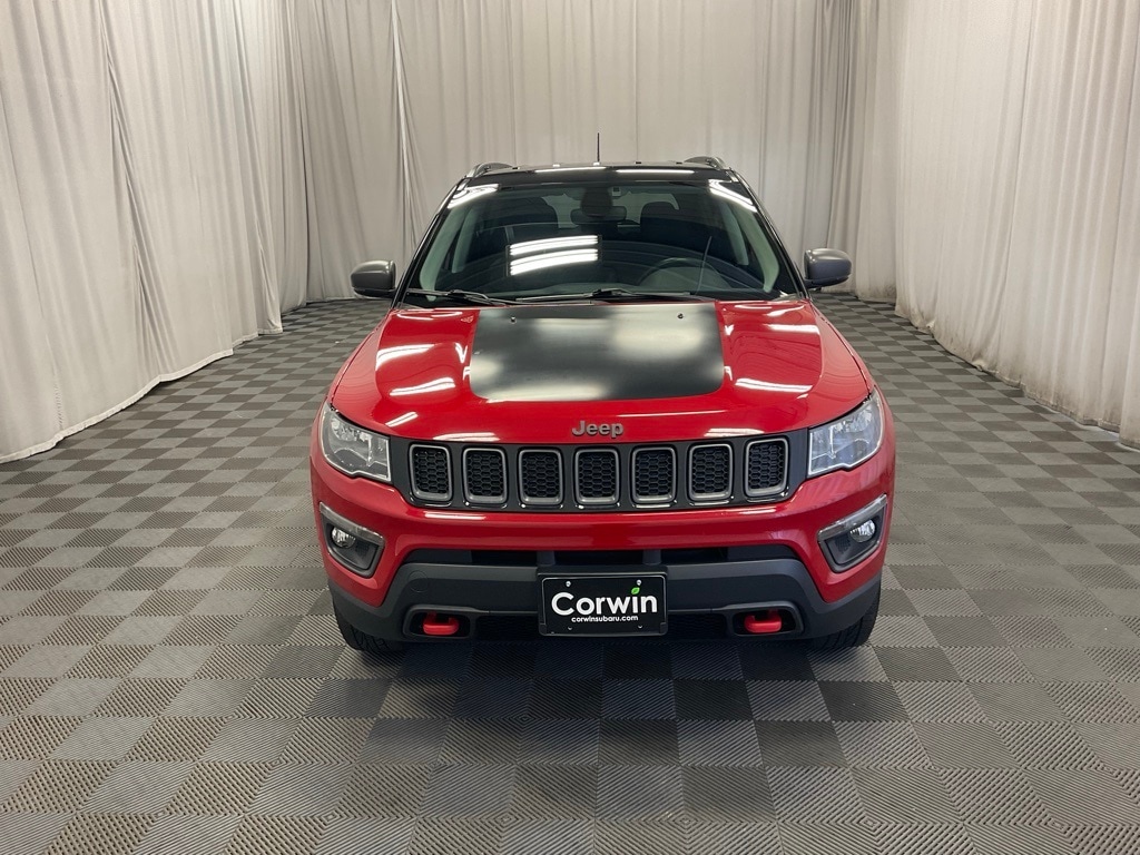 Used 2019 Jeep Compass Trailhawk with VIN 3C4NJDDBXKT765745 for sale in Moorhead, Minnesota