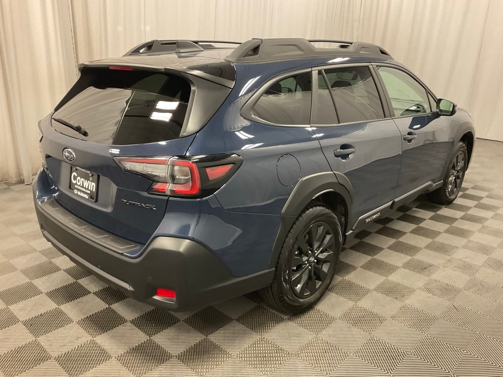 Certified 2025 Subaru Outback Onyx Edition with VIN 4S4BTALC5S3124080 for sale in Moorhead, Minnesota