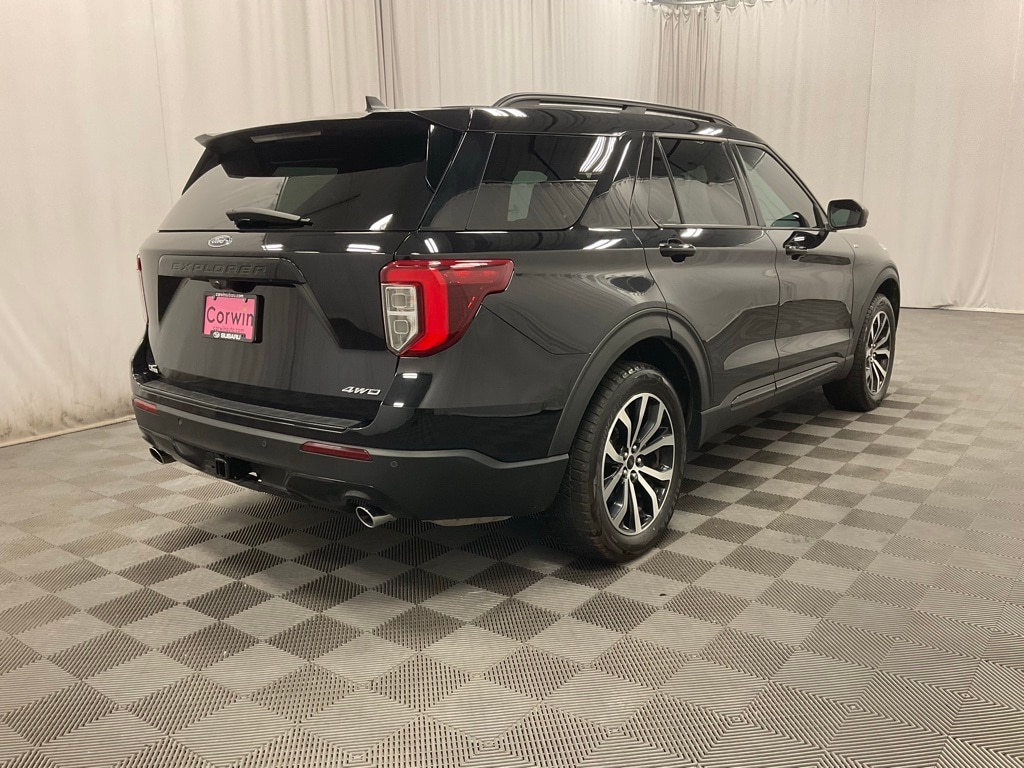 Used 2022 Ford Explorer ST Line with VIN 1FMSK8KH2NGA07689 for sale in Moorhead, Minnesota