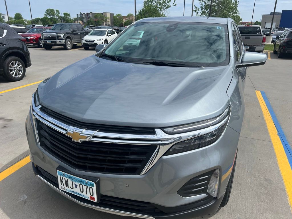 Used 2023 Chevrolet Equinox LT with VIN 3GNAXUEGXPS207972 for sale in Moorhead, Minnesota