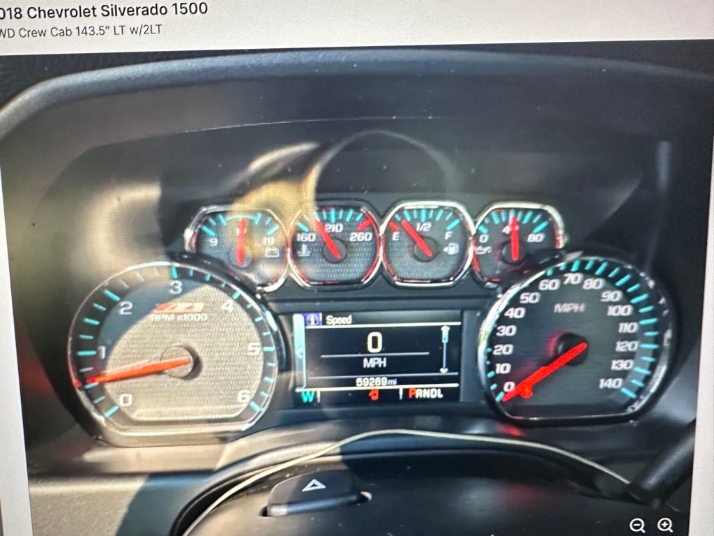 Used 2018 Chevrolet Silverado 1500 LT Z71 with VIN 3GCUKREC0JG593746 for sale in Moorhead, Minnesota