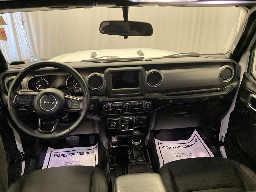 Used 2021 Jeep Wrangler Unlimited Sport S with VIN 1C4HJXDG9MW827482 for sale in Moorhead, Minnesota