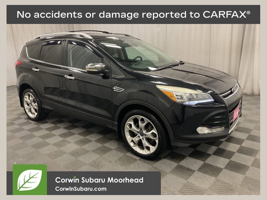 Used 2013 Ford Escape Titanium with VIN 1FMCU9J97DUB86293 for sale in Moorhead, Minnesota