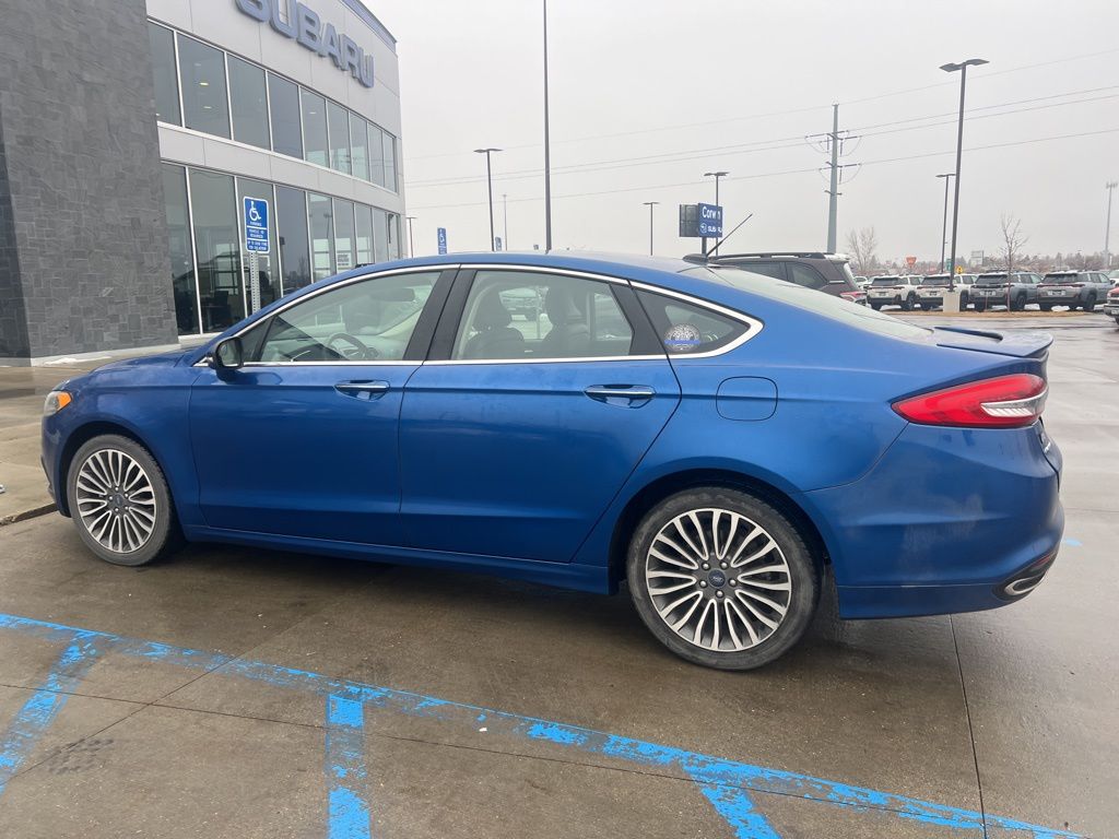 Used 2018 Ford Fusion Titanium with VIN 3FA6P0D98JR168300 for sale in Moorhead, Minnesota