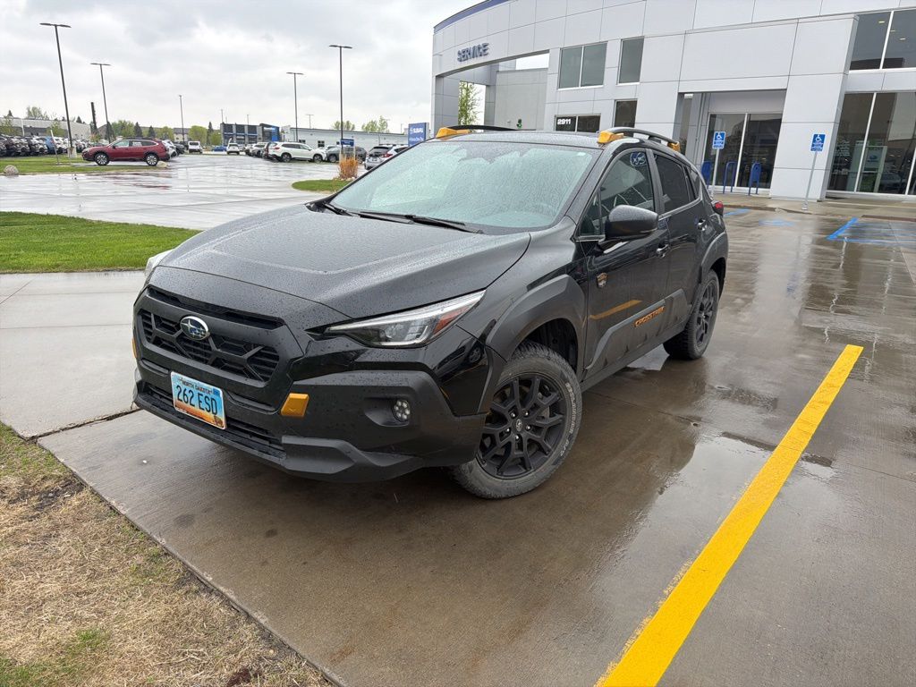 Used 2024 Subaru Crosstrek Wilderness with VIN 4S4GUHU63R3780258 for sale in Moorhead, Minnesota