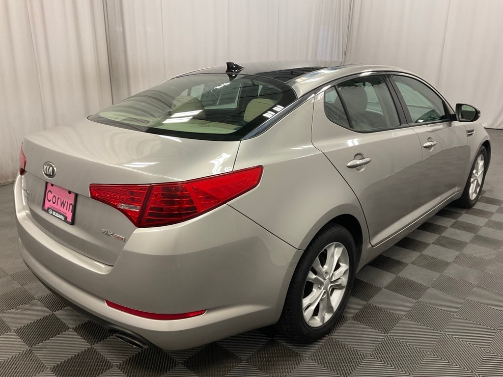 Used 2013 Kia Optima EX with VIN 5XXGN4A74DG111822 for sale in Moorhead, Minnesota