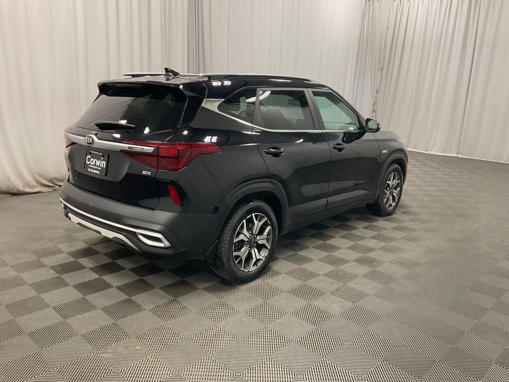 Used 2021 Kia Seltos EX with VIN KNDERCAA2M7123820 for sale in Moorhead, Minnesota