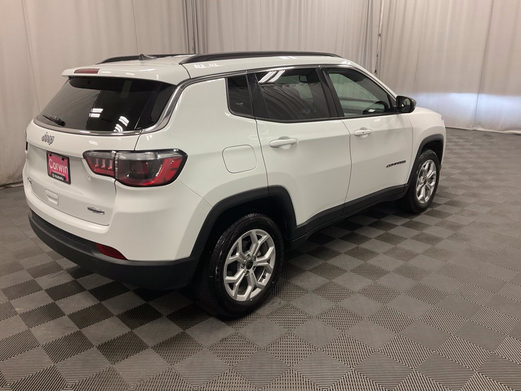 Used 2025 Jeep Compass Latitude with VIN 3C4NJDBN1ST603919 for sale in Moorhead, Minnesota
