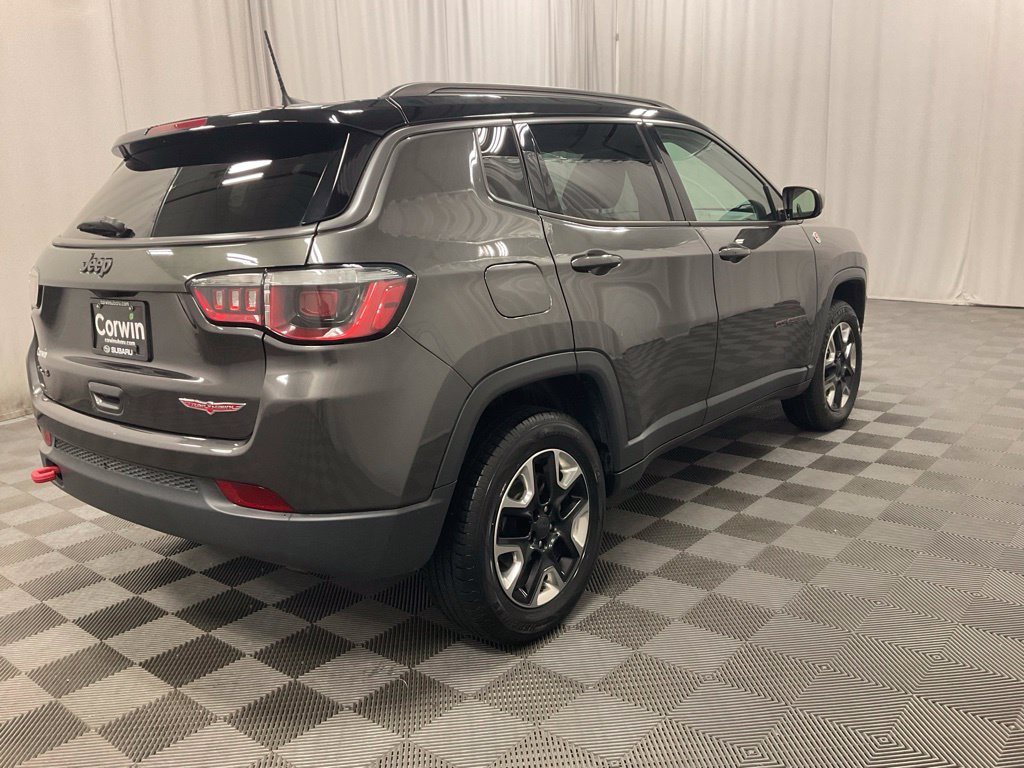 Used 2018 Jeep Compass Trailhawk with VIN 3C4NJDDB2JT366469 for sale in Moorhead, Minnesota