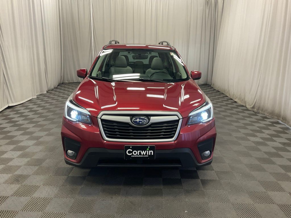 Used 2021 Subaru Forester Premium with VIN JF2SKAFC4MH460510 for sale in Moorhead, Minnesota