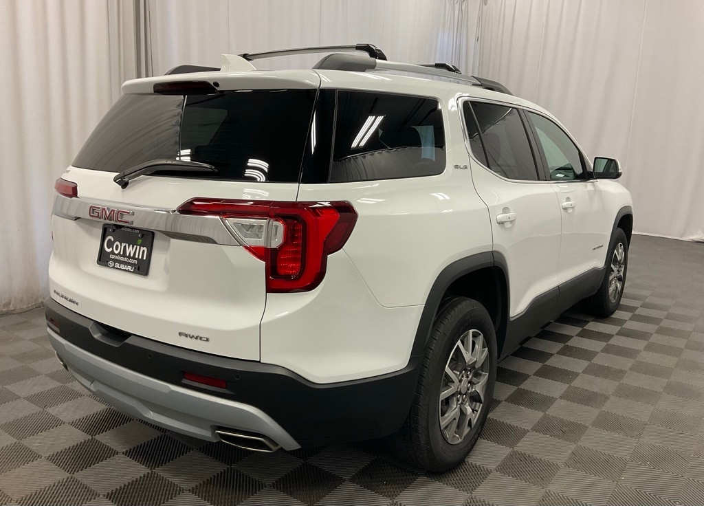 Used 2023 GMC Acadia SLE with VIN 1GKKNRL41PZ208685 for sale in Moorhead, Minnesota