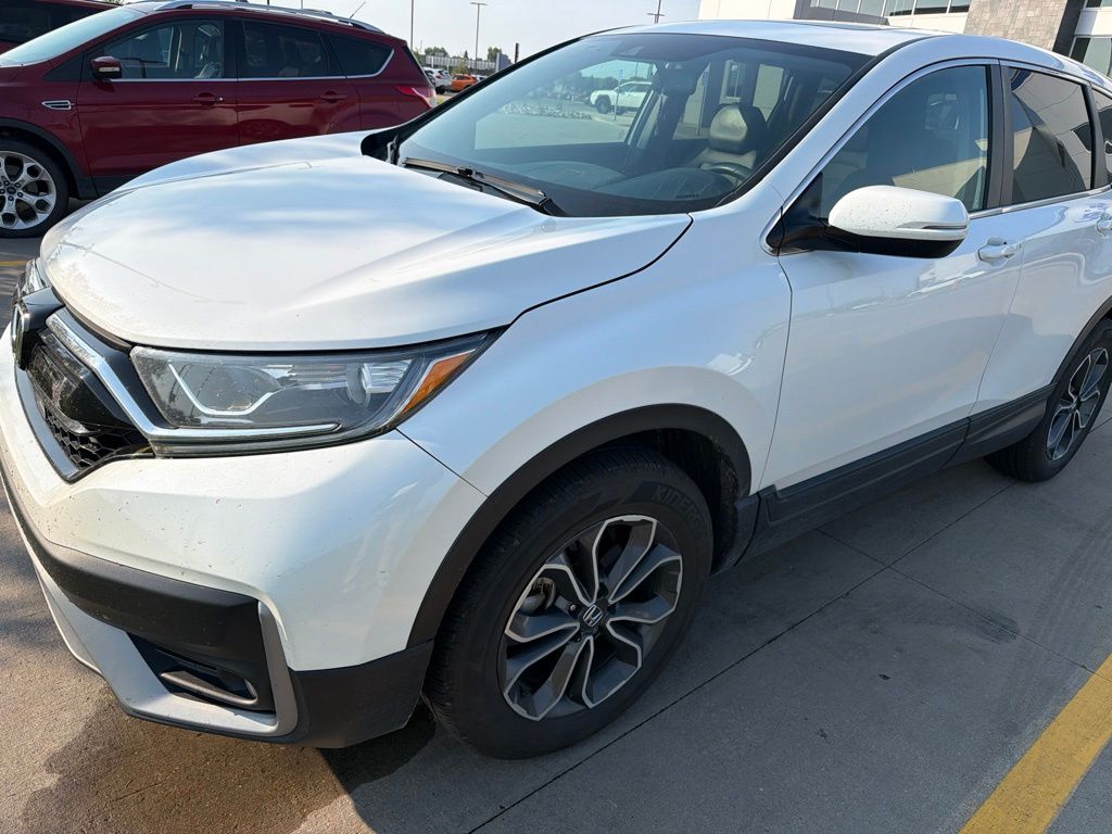 Used 2020 Honda CR-V EX-L with VIN 5J6RW2H87LL003826 for sale in Moorhead, Minnesota