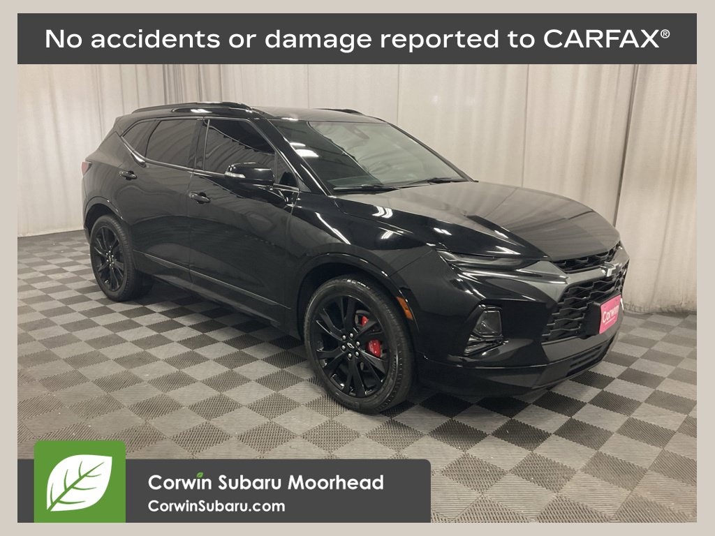 Used 2022 Chevrolet Blazer RS with VIN 3GNKBKRS3NS148542 for sale in Moorhead, Minnesota
