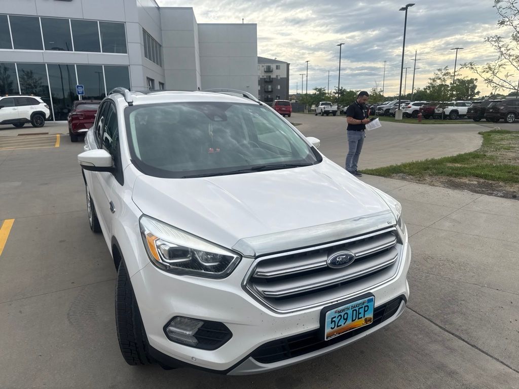 Used 2017 Ford Escape Titanium with VIN 1FMCU9J94HUD85100 for sale in Moorhead, Minnesota