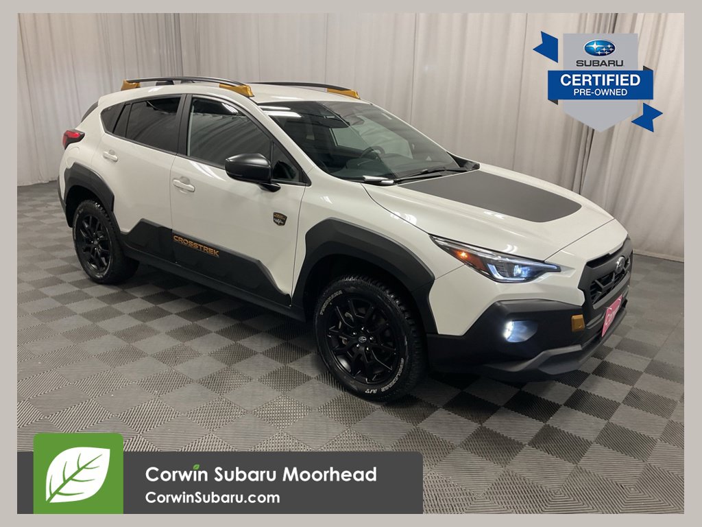 Used 2024 Subaru Crosstrek Wilderness with VIN 4S4GUHT64R3809204 for sale in Moorhead, Minnesota
