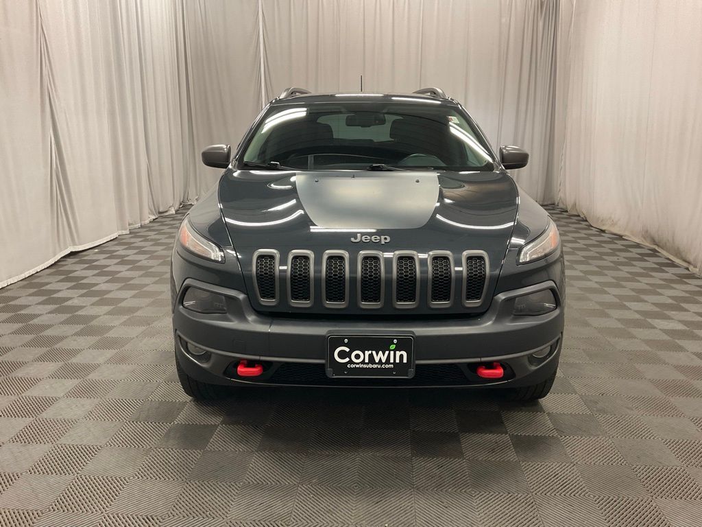 Used 2016 Jeep Cherokee Trailhawk with VIN 1C4PJMBB2GW227246 for sale in Moorhead, Minnesota