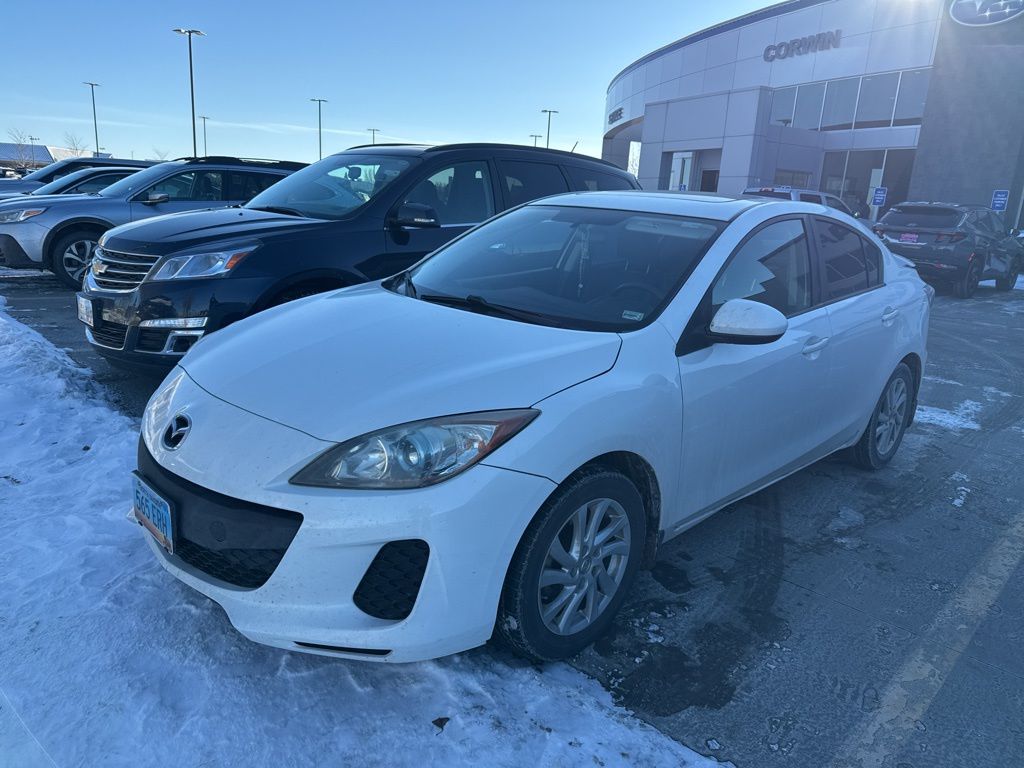 Used 2012 Mazda MAZDA3 i Grand Touring with VIN JM1BL1W72C1670125 for sale in Moorhead, Minnesota