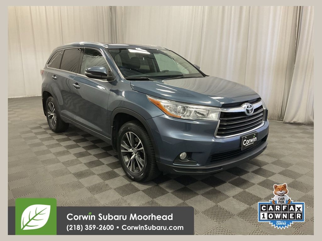 2016 Toyota Highlander XLE 4x4 V6's photo