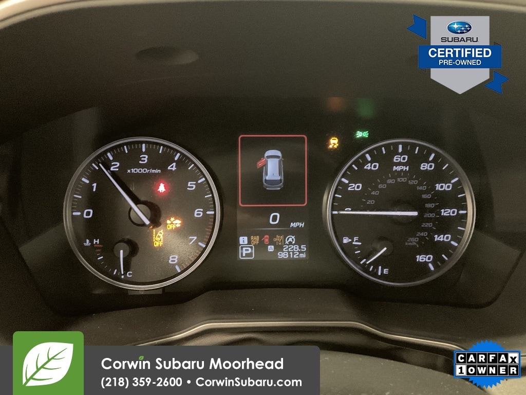 Certified 2025 Subaru Outback Onyx Edition with VIN 4S4BTGLD1S3119938 for sale in Moorhead, Minnesota